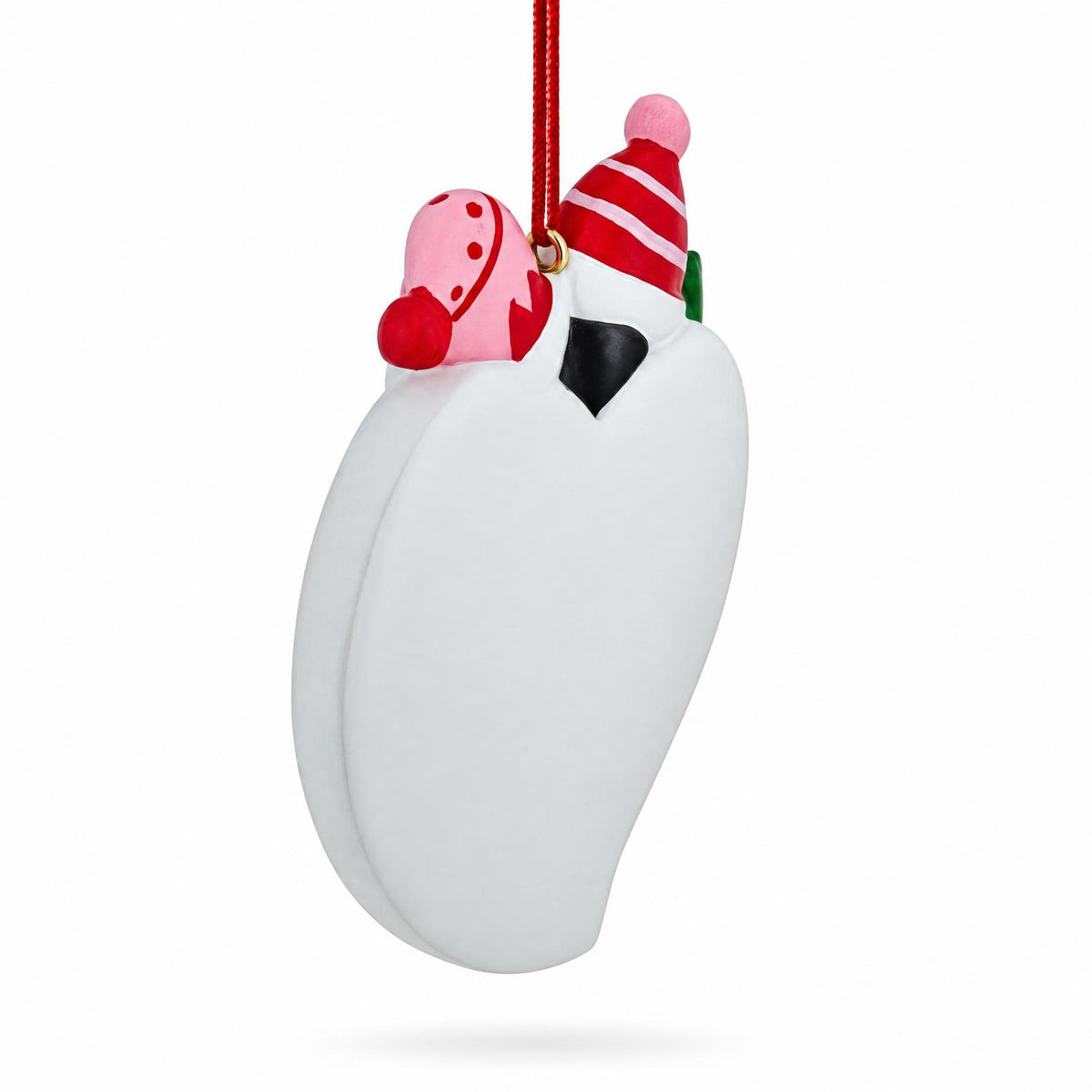First Christmas Together Penguins Couple Resin Christmas Ornament